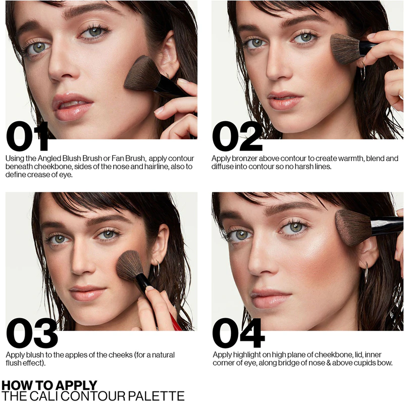 Paleta de contorno facial Smashbox Cali Contour