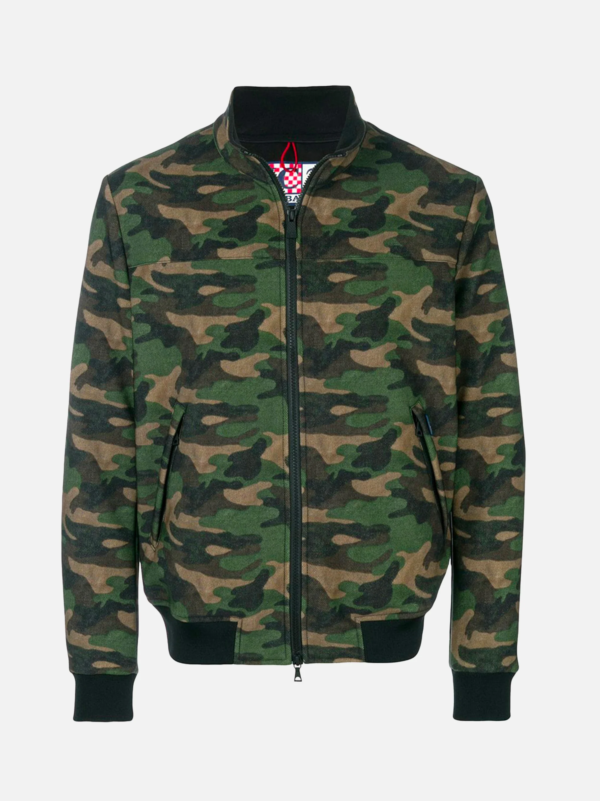 Jaqueta Bomber Camuflada Masculina de Peso Médio