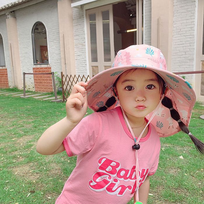 Gorro FUNMOON para niño, gorro de verano para el sol, gorro de playa para bebé, gorro de pescador ajustable para exteriores - 686144
