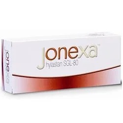Seringa ABIOGEN Jonexa com gel de ácido hialurônico 4 ml para alívio da dor nas articulações
