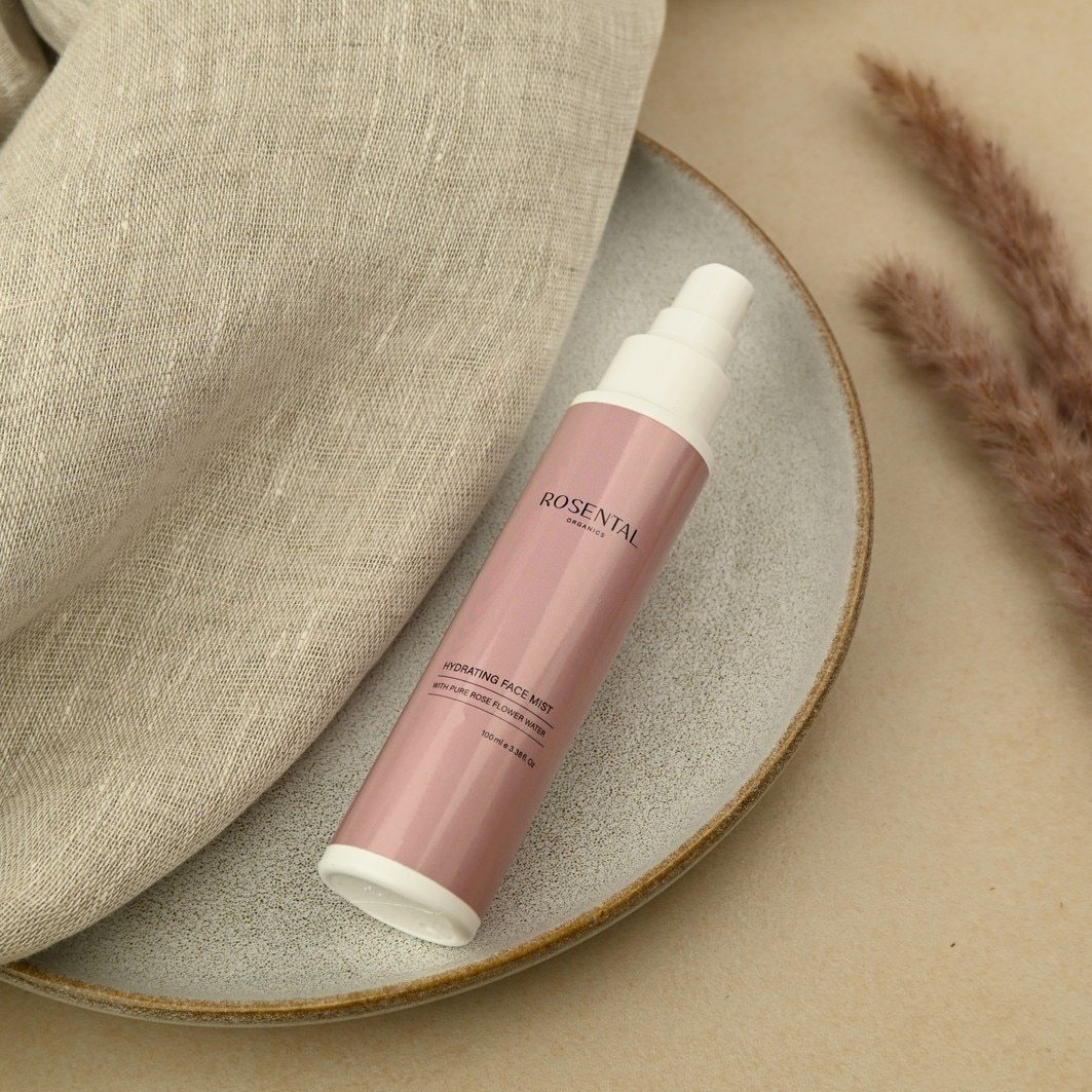 Hydratačný sprej na tvár s pleťovým tonikom Rosental Organics - 100 ml