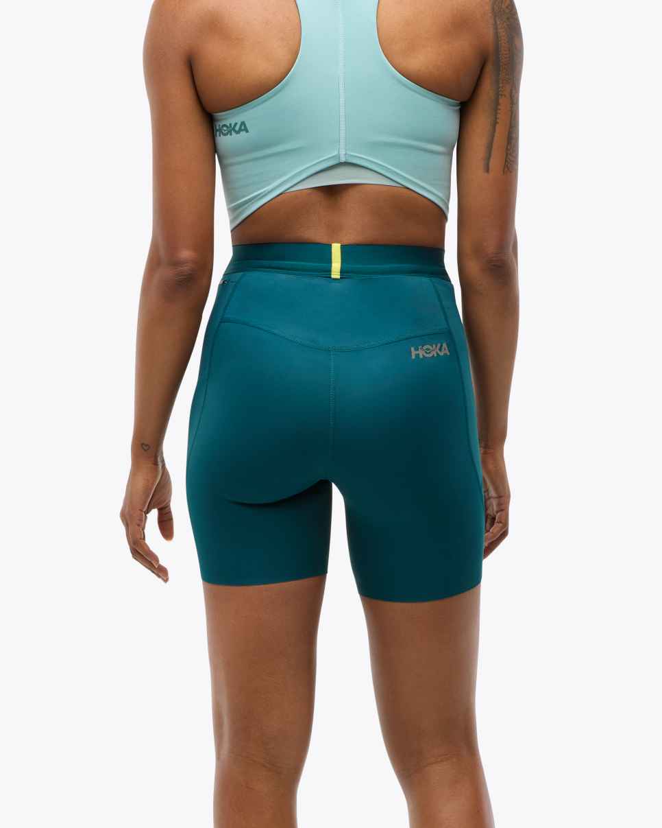 HOKA Novafly 6-tommers Knit Short Blue Twilight