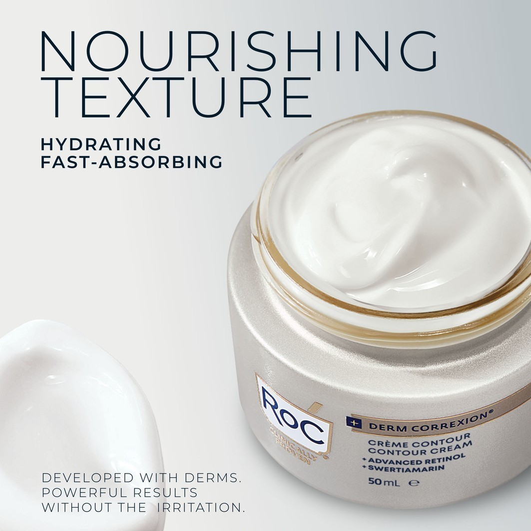 RoC noćna krema Derm Correxion krema za konture - 50 ml