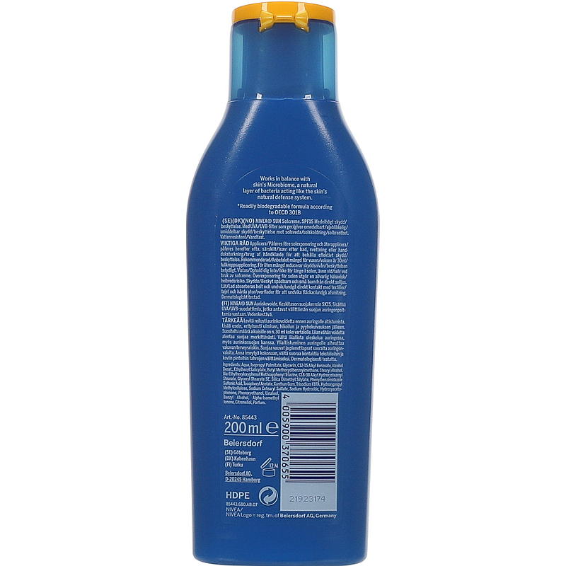 Nivea Nivea Sun SPF15 200ml lotion