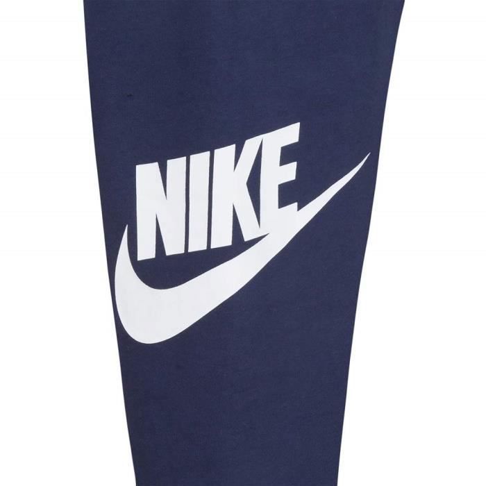 Chándal Nike Club Fleece para niños, azul – Sudadera con capucha y pantalón, manga larga, multideporte para interiores