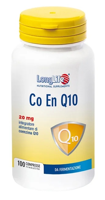 LONG LIFE LongLife Co En Q10 20mg 100 tabletten Antioxidant voedingssupplement