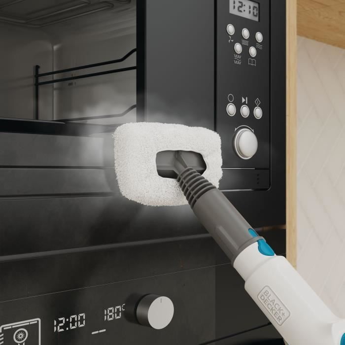 BLACK+DECKER - BHSMP2314-QS - Pulitore a vapore multifunzione a contenitore da 2300 W - Serbatoio da 1,2 l - Cavo da 8 m - 14 accessori