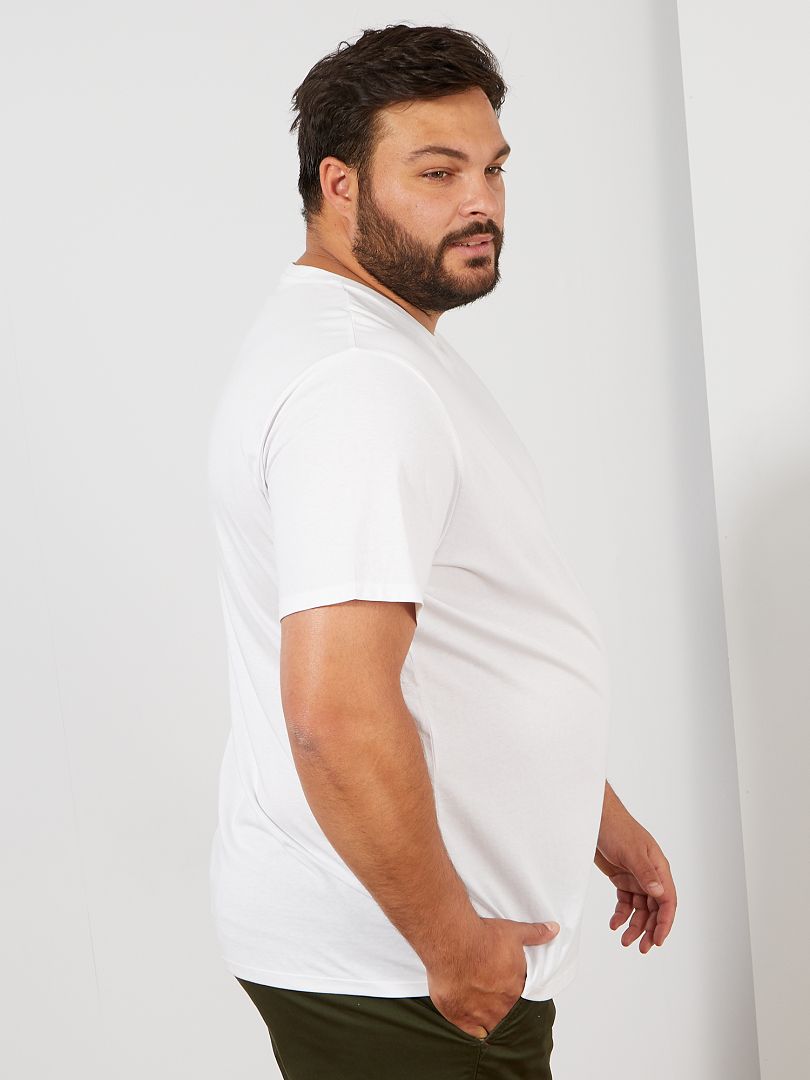 Camiseta 100% algodão - Branca