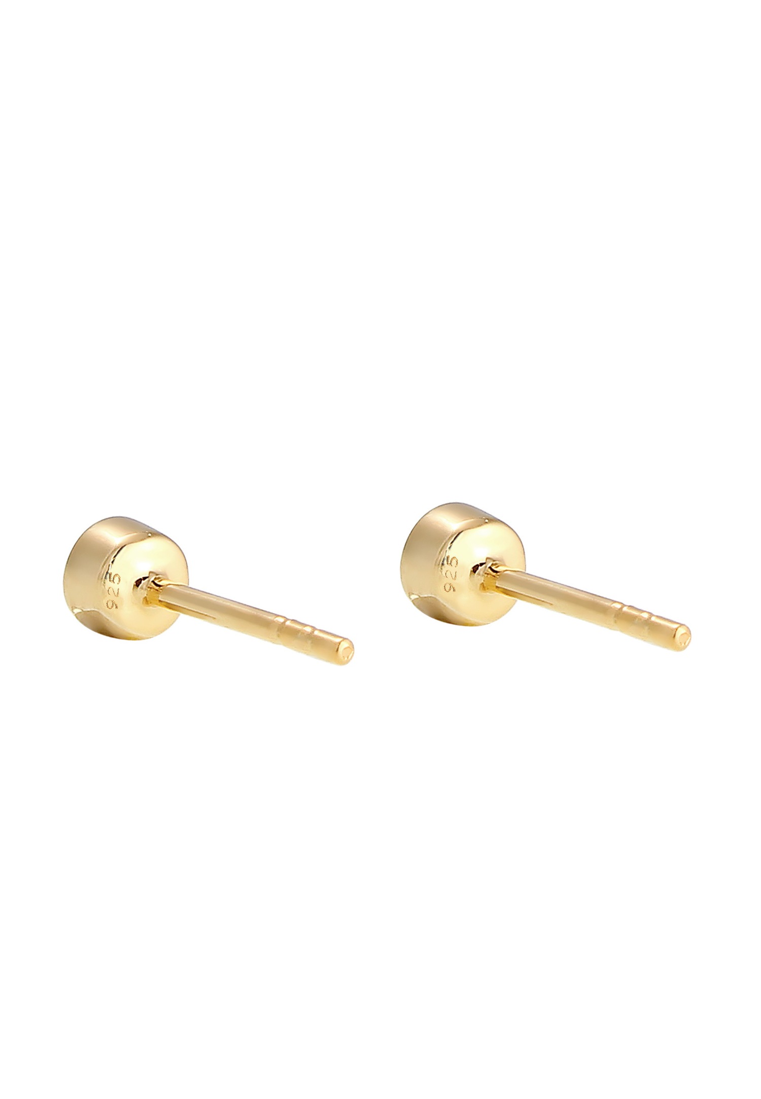 Elli Femmes Clous d'oreilles Basique avec cristaux en Argent Sterling 925