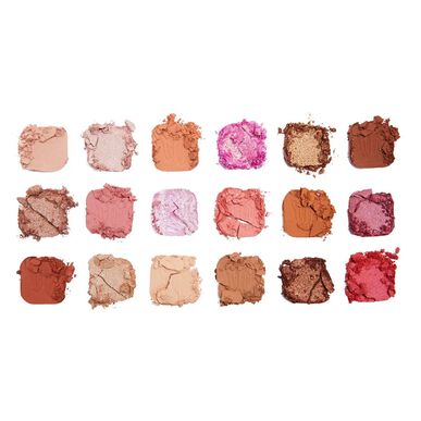 Paleta očních stínů Makeup Revolution Crystal Aura Rose Quartz 1 ks 1 ks