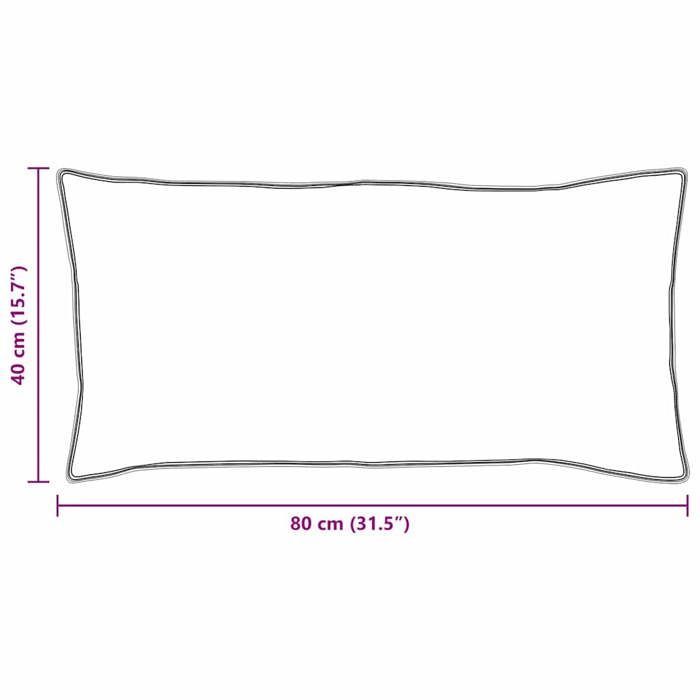 vidaXL Juego de edredón para todas las estaciones con almohada, 2 piezas, microfibra blanca, ropa de cama de lujo, diseño rectangular moderno, 3376524