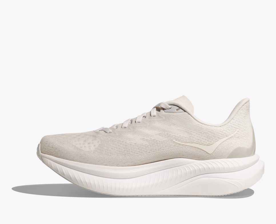 HOKA Mach 6 Wit/Wit