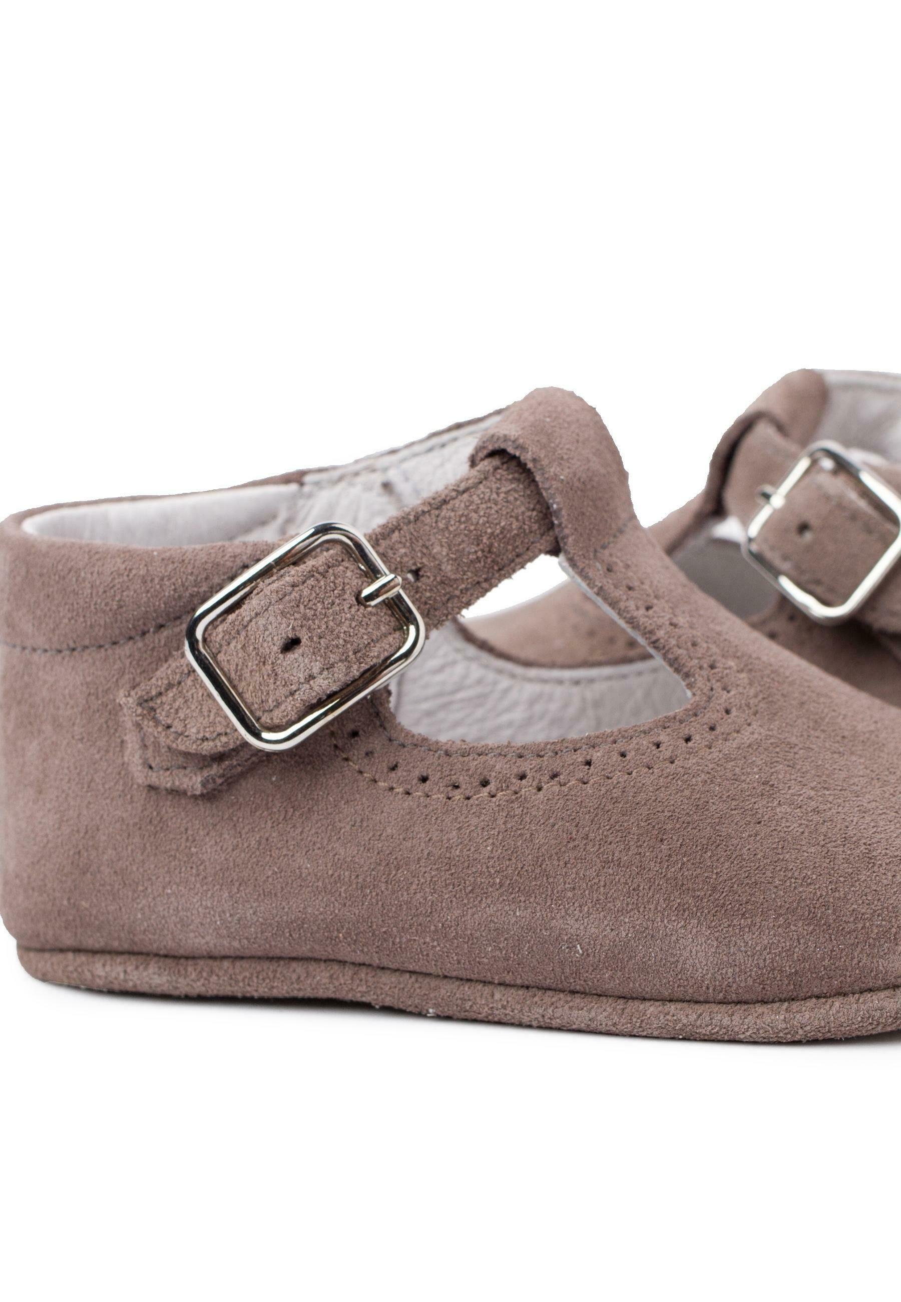 Pisamonas PEPITOS - Chaussons premiers pas - gris oscuro