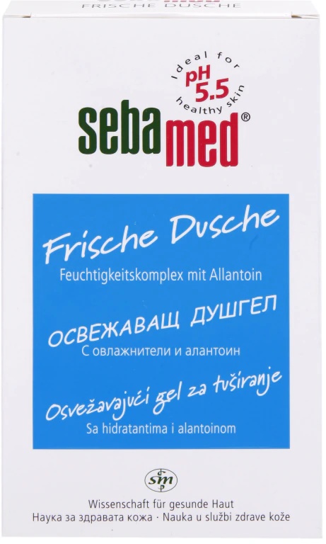 Gaivinamasis dušo želė „Sebamed Wash“