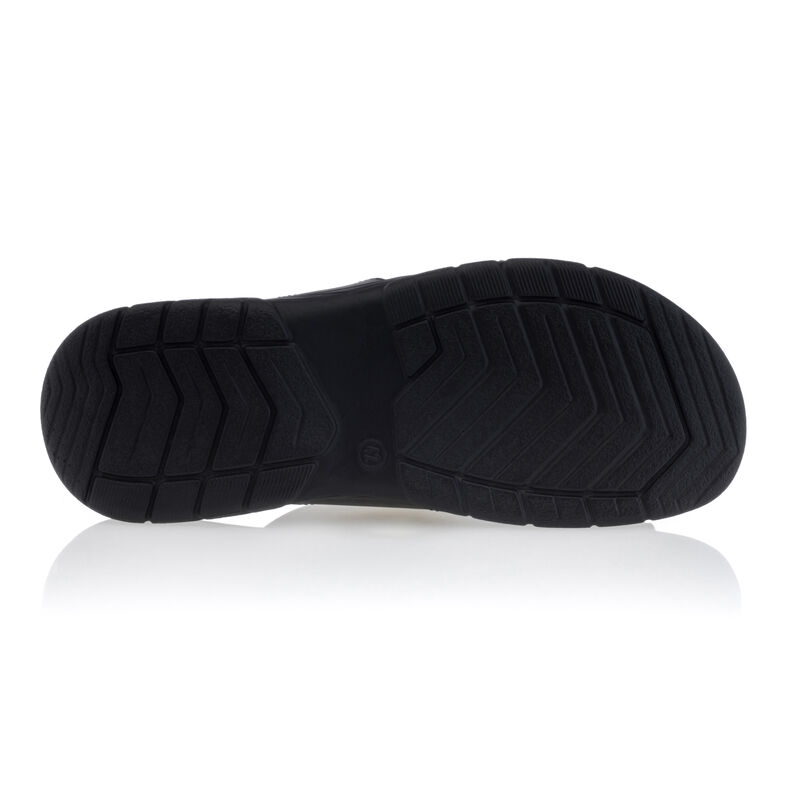  Sandalias negras para hombre / Zapatos de punta abierta
