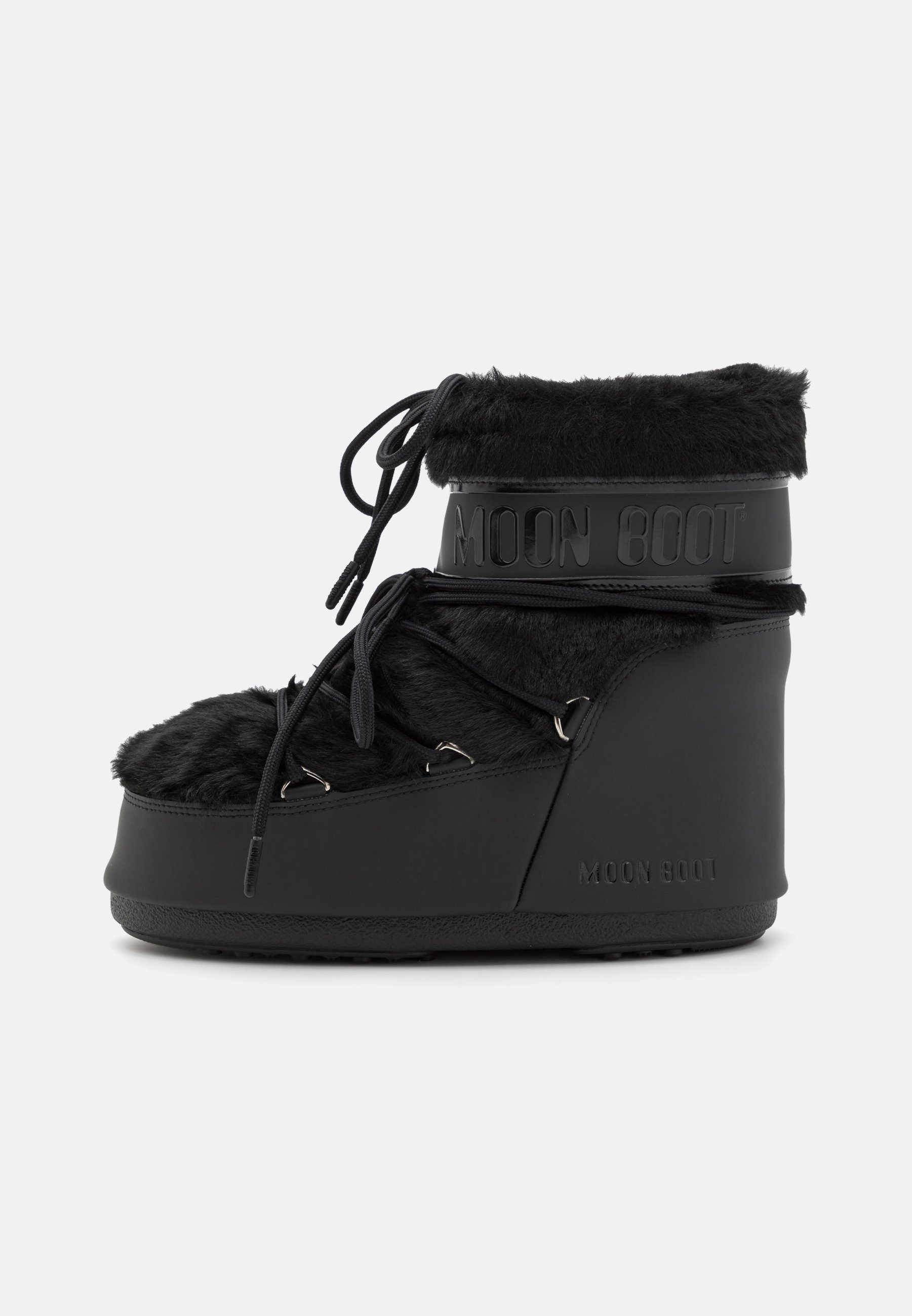 Moon Boot ICON LOW UNISEX - Schnürstiefeletten - schwarz