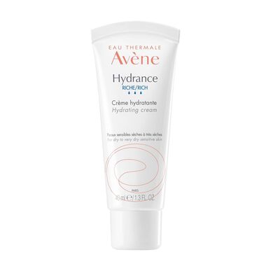 Avène Hydrance Rik fuktighetsgivende krem for tørr til veldig tørr hud 40 ml