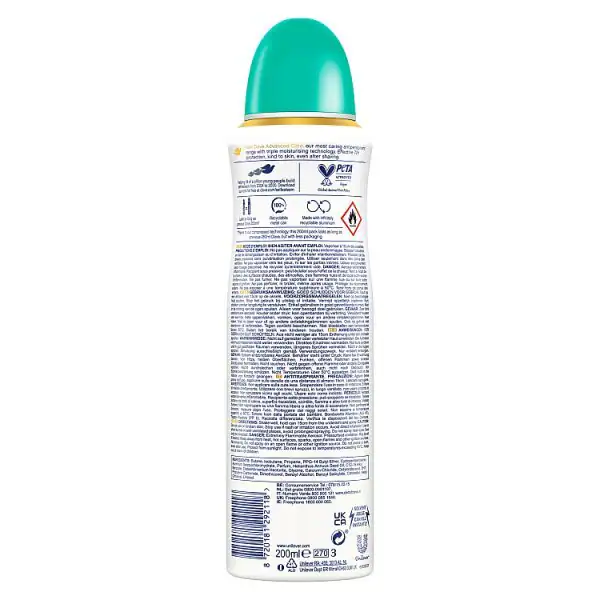 Dove izzadásgátló dezodor spray körte és aloe vera 200ml