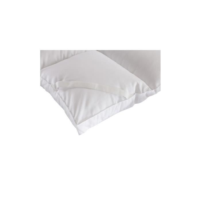 Feather Mattress Topper - SAMPUR - 90x190 cm - 100% Feathers - 7 cm Thick - Soft Comfort