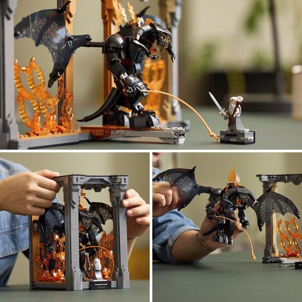 LEGO Icons 10367 Pán prsteňov Balrog Kniha