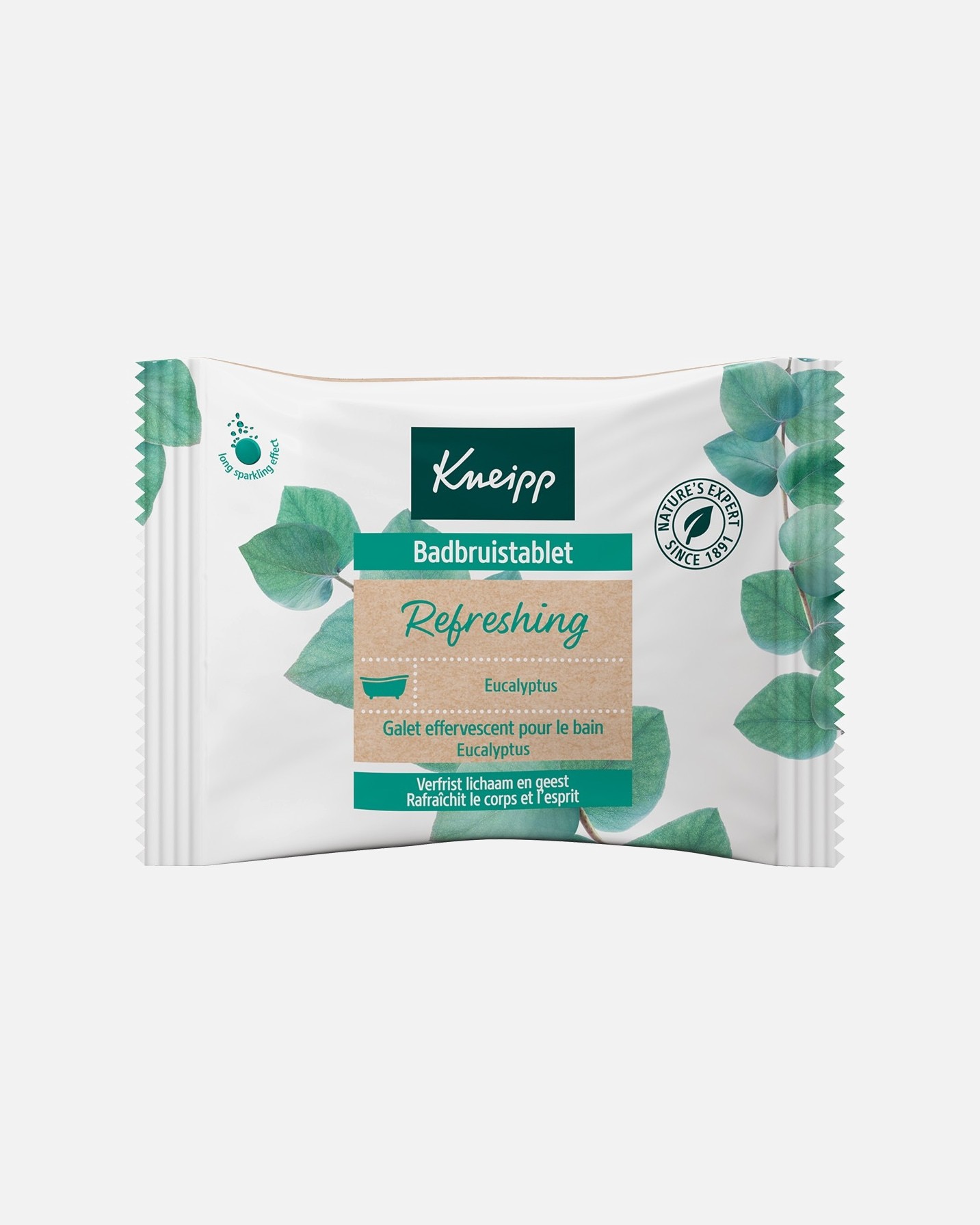 Kneipp proizvod za kupanje i tuširanje Šumeća tableta osvježavajuća - 80 g
