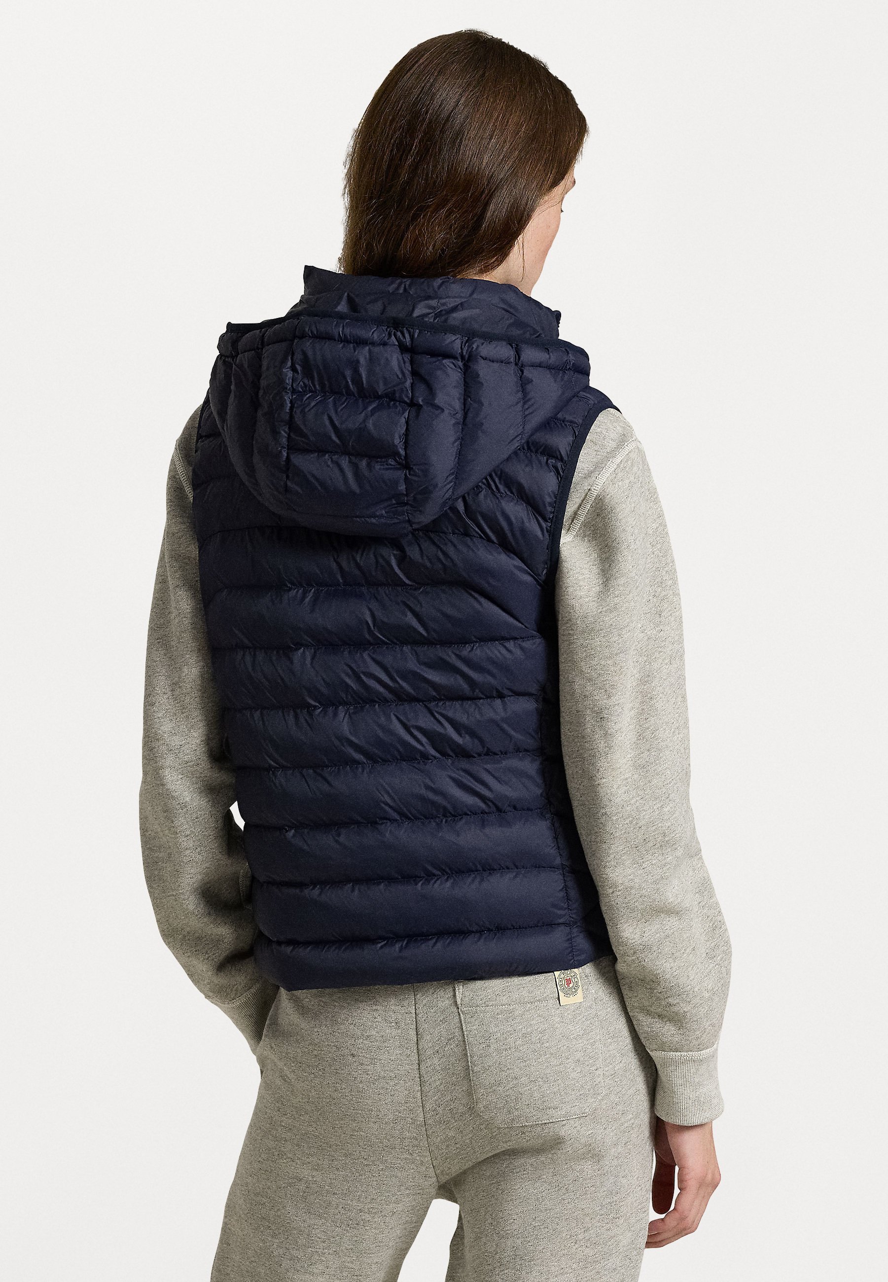 Polo Ralph Lauren WATERAFSTOTEND OPVOUWBAAR GILET - Vest - marineblauw