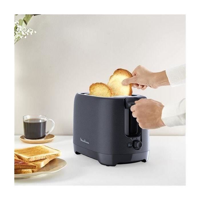 MOULINEX - Tostapane - 2 fette - 785W - Morning - blu notte opaco - LT2M0810