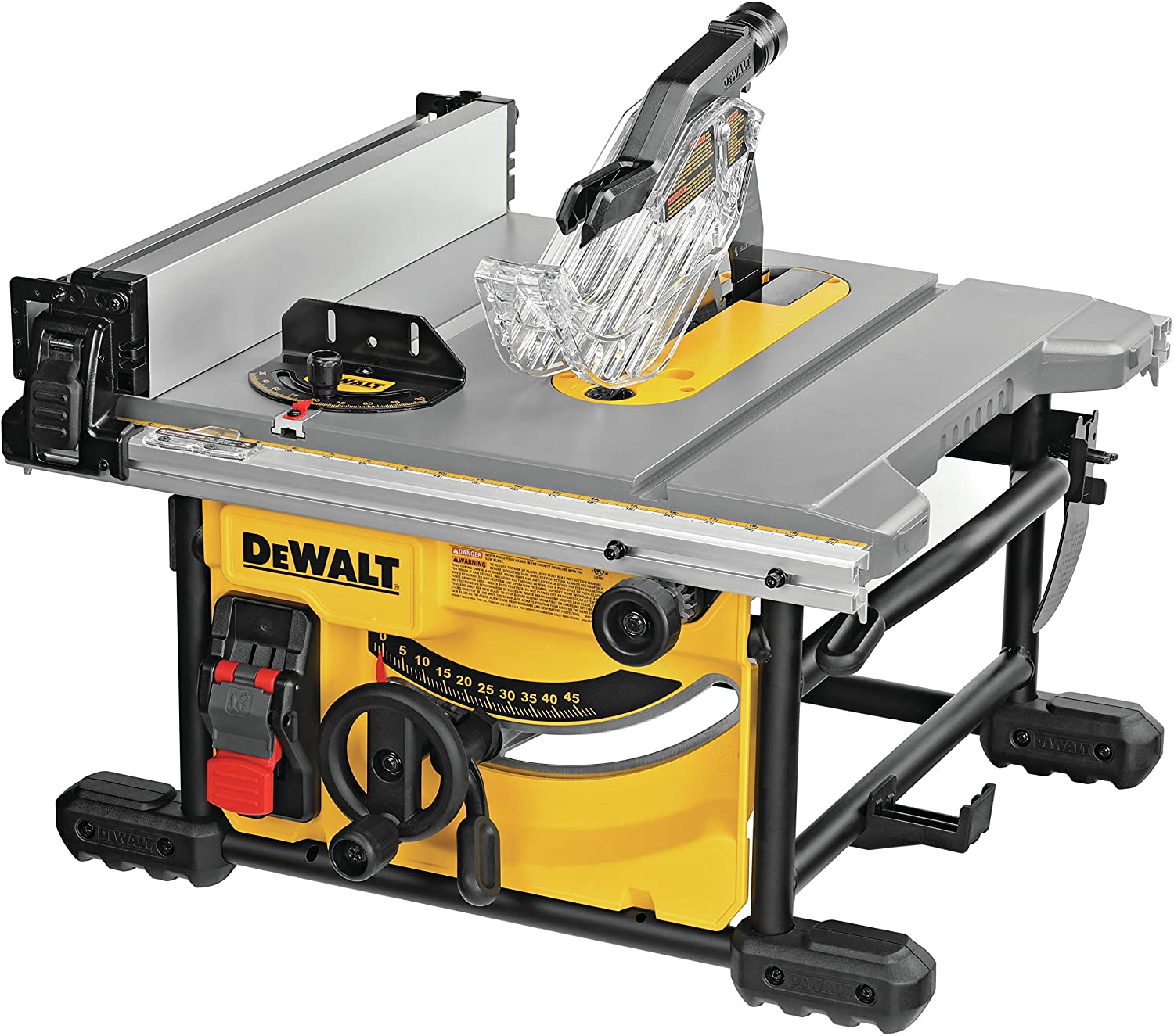 Fierăstrău circular compact pentru construcții DEWALT, 8-1/4 inch (DWE7485)