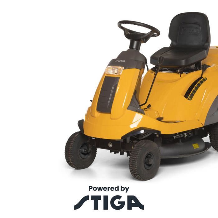 STIGA COMBI 372 ZITMAAIER, 414 CC, 72 CM – HYDROSTATISCHE TRANSMISSIE, 170 L GRASOPVANGBAK – GAZONS TOT 2.500 M²