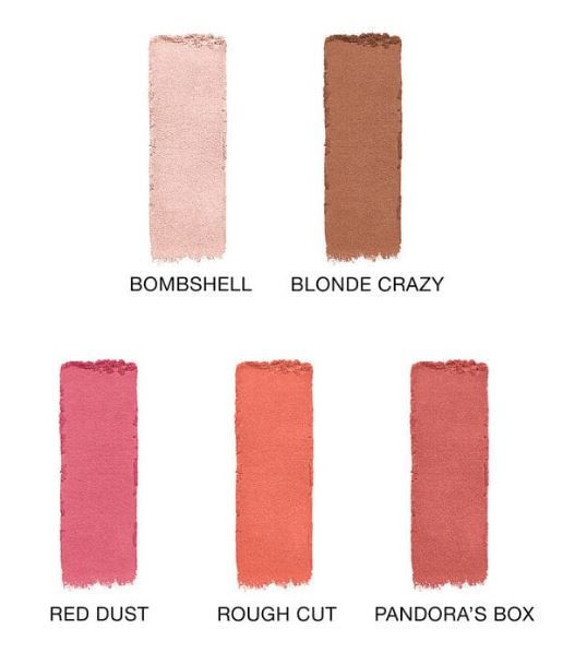 Pure Luxury Light Reflecting paleta za oči i obraze Luksuzni kompaktni i puderi u prahu
