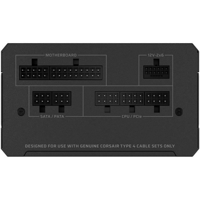 PC-voeding - CORSAIR - CP-9020295-EU - RMe-serie RM750e ATX volledig modulaire Cybenetics Gold-voeding