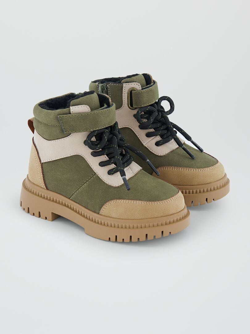 Botas estilo trekking - Cáqui