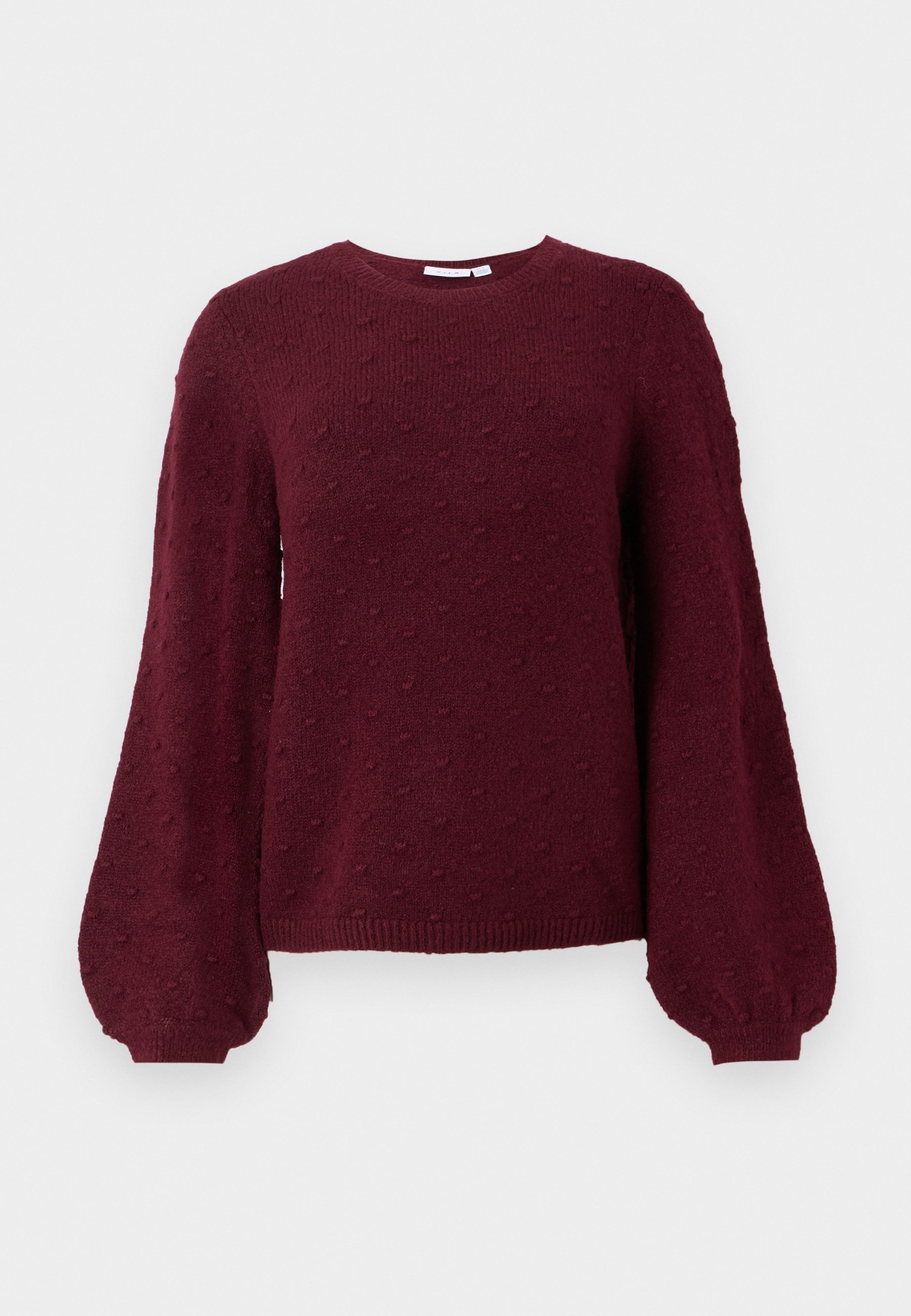 VILA VIKARAM O NECK PULLOVER - Gilet - burgundy
