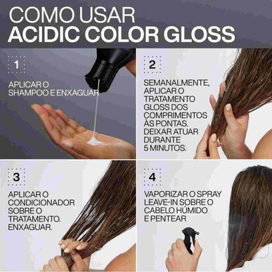 Redken Pack Acidic Color Gloss Power Shine Hair Set Prolong Color 1 unidad 1 unidad