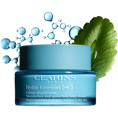 Clarins Hydra Essentiel HA Crème Désaltérante hidratantna obnavljajuća krema za lice 50 ml 50 ml