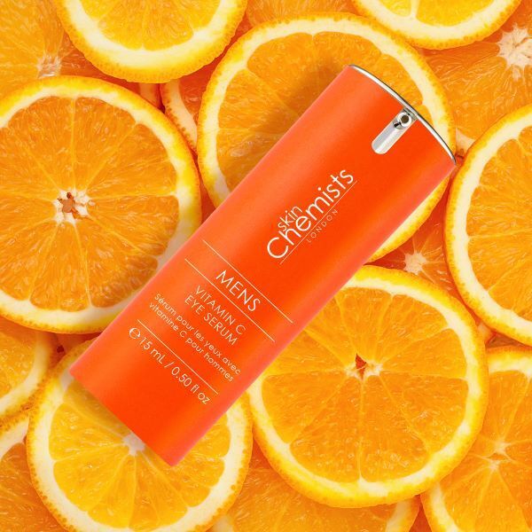 skinChemists Ser de ochi cu vitamina C pentru bărbați 15 ml