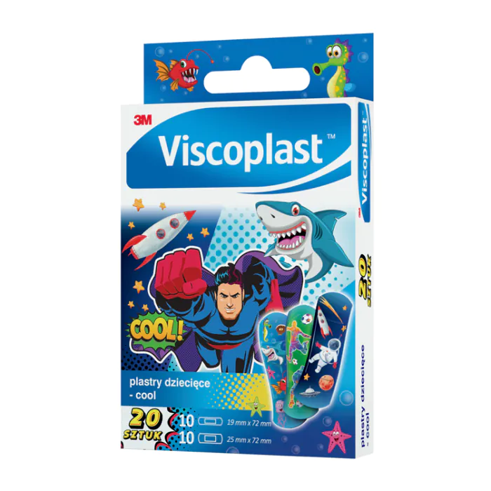 Viscoplast Cool, Plastry dla dzieci
