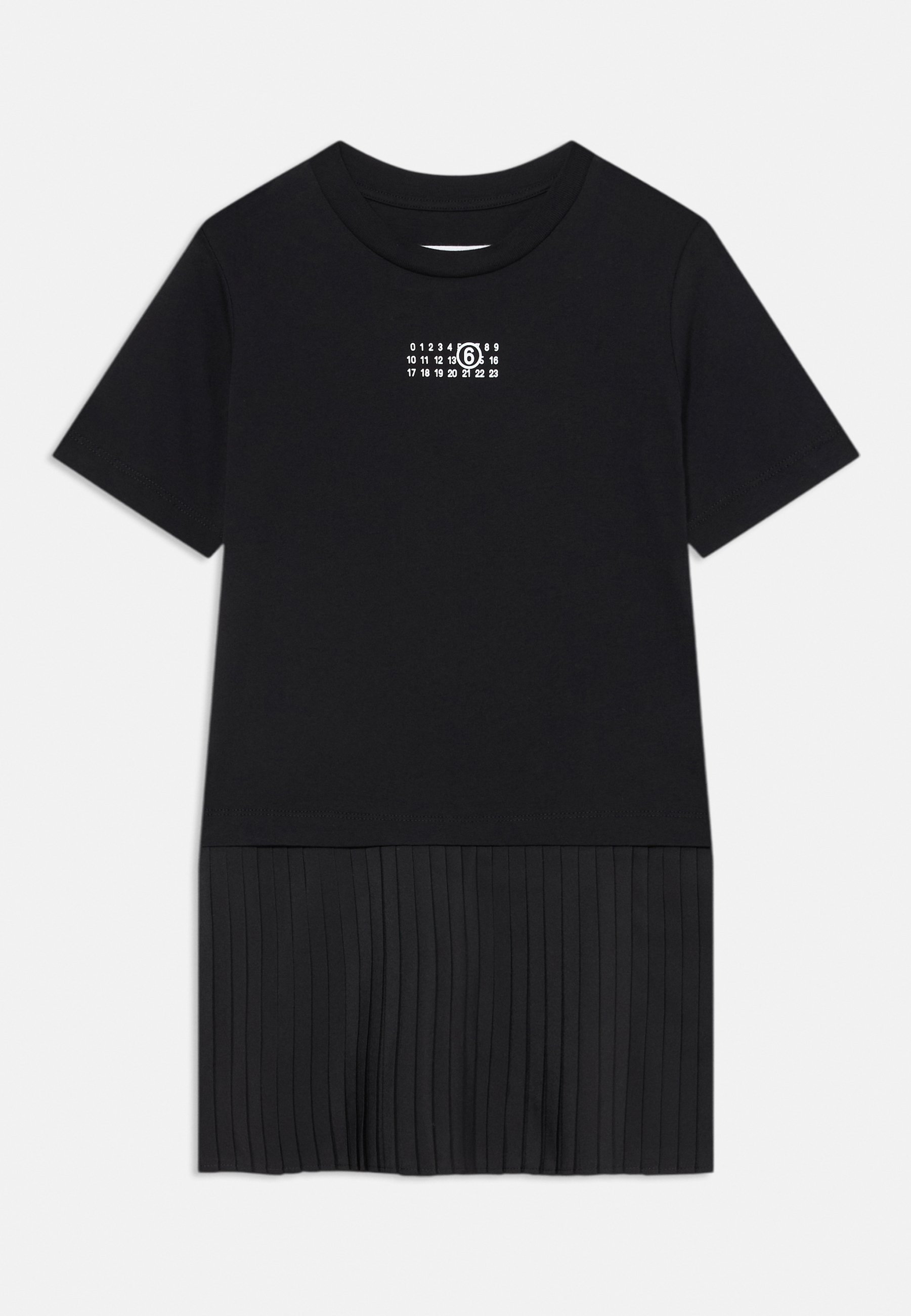 MM6 Maison Margiela Jersey jurk - zwart