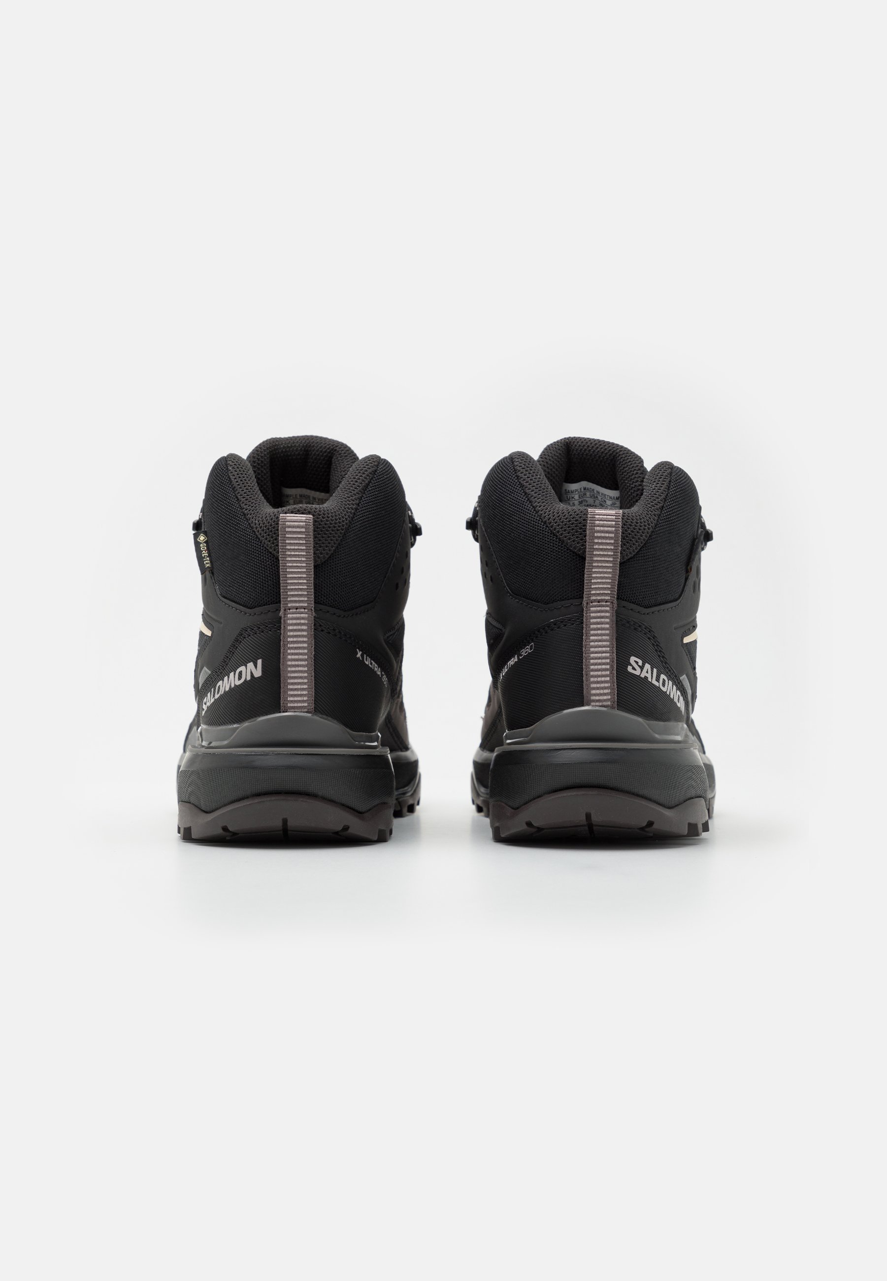 Salomon X ULTRA 360 MID GORE TEX - Scarpe da trekking - nero/prugna/ardesia