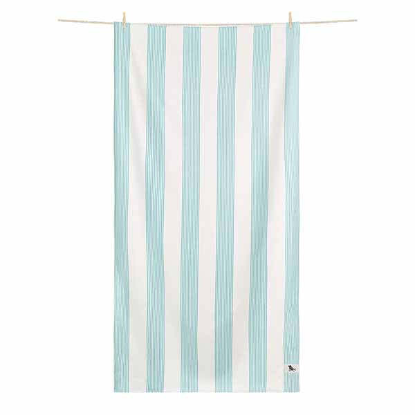 Dock & Bay ekstra stort hurtigtørkende badehåndkle - Serene Seafoam
