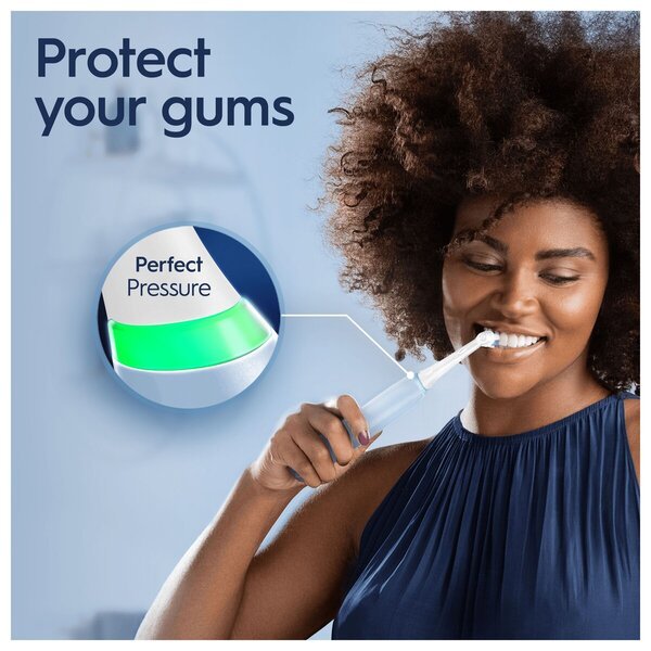 „Oral-B iO Series 3s“ elektrinis dantų šepetėlis, mėlynas