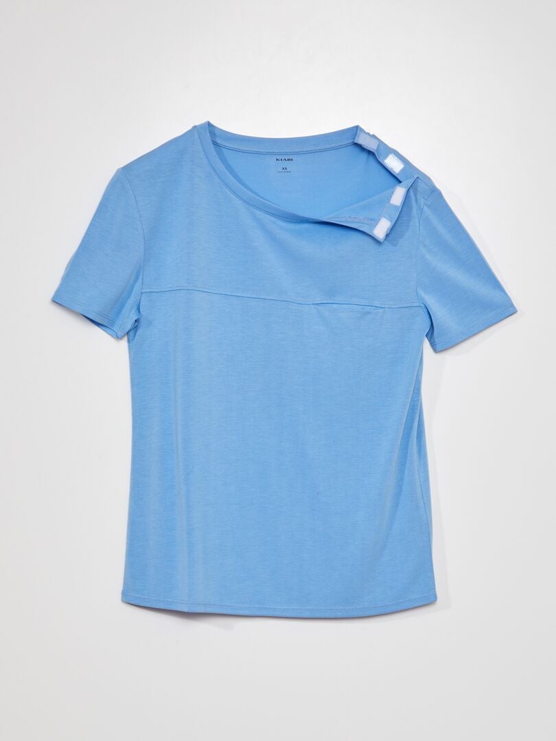Camiseta de color liso - So Easy - AZUL