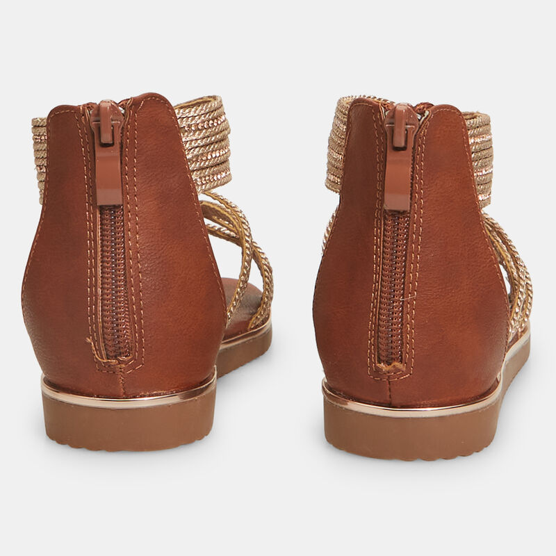 Sandalen met rits voor meisjes