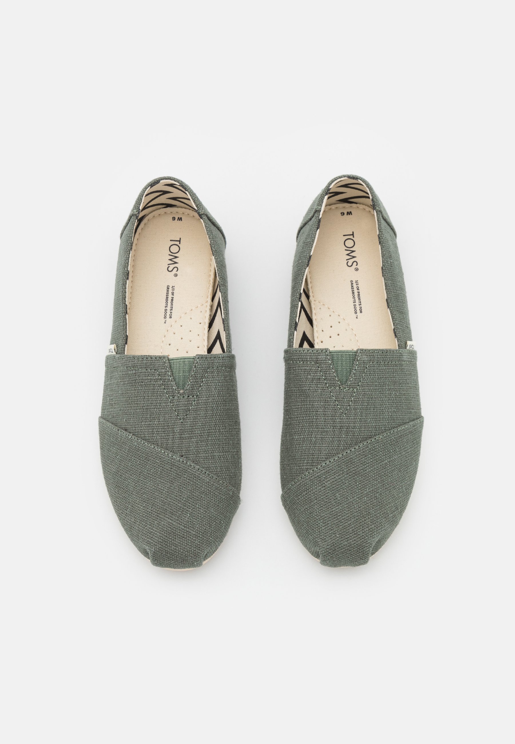 TOMS ALPARGATA - Instappers - groen