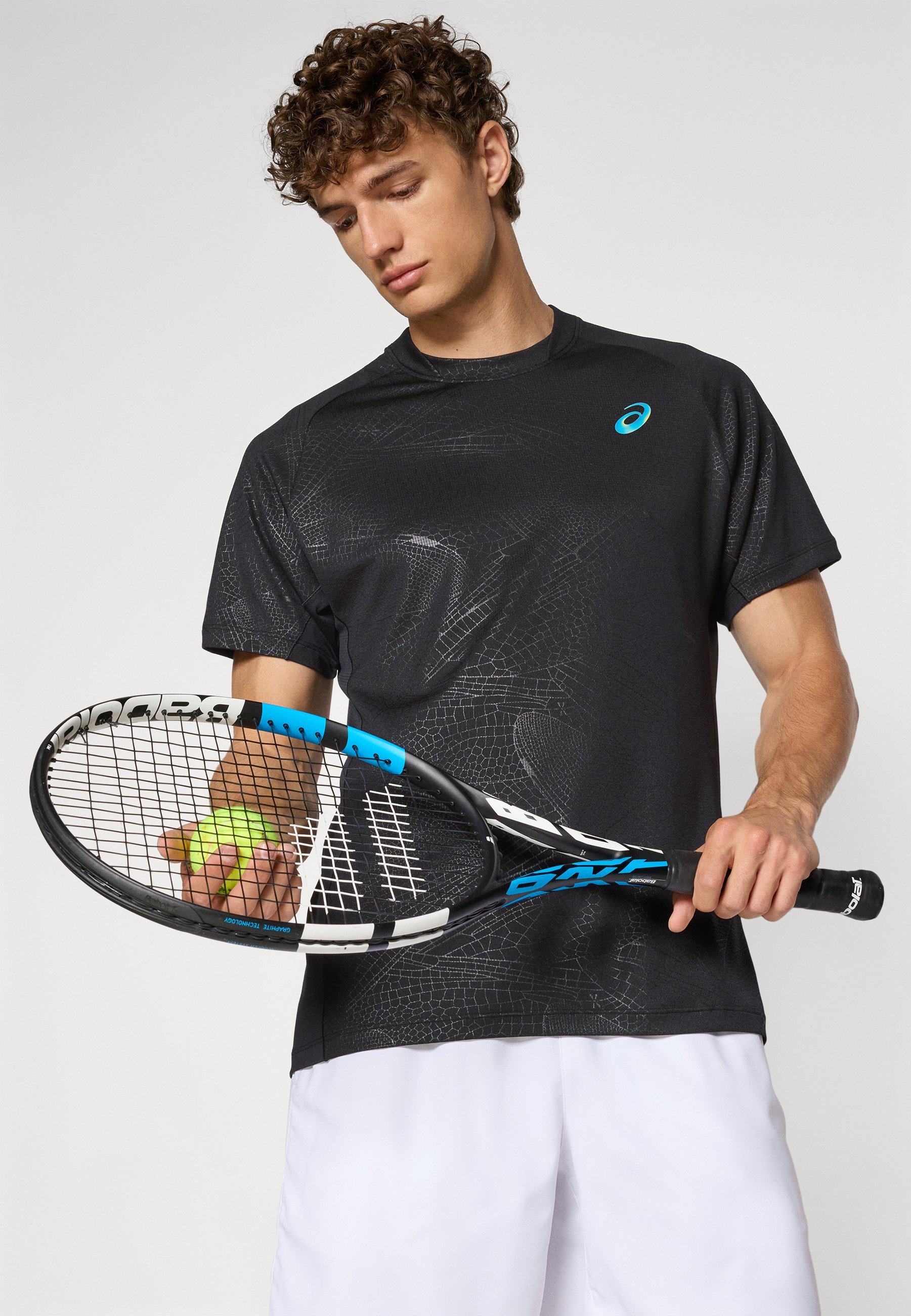 ASICS MATCH CAPSULE TOP - T-shirt de sport - Noir performance