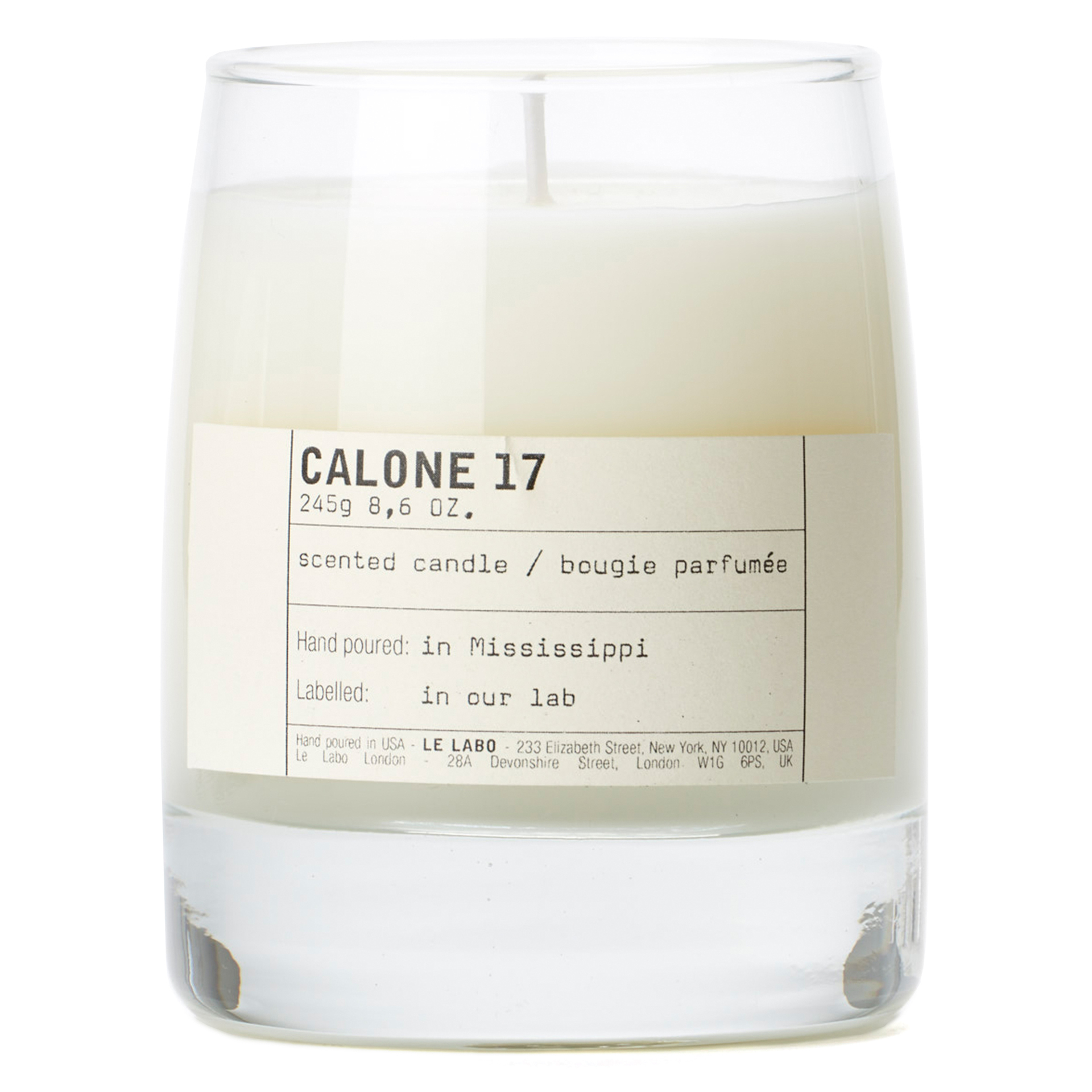 Calone 17 - Klasszikus gyertya 245 g - Le Labo