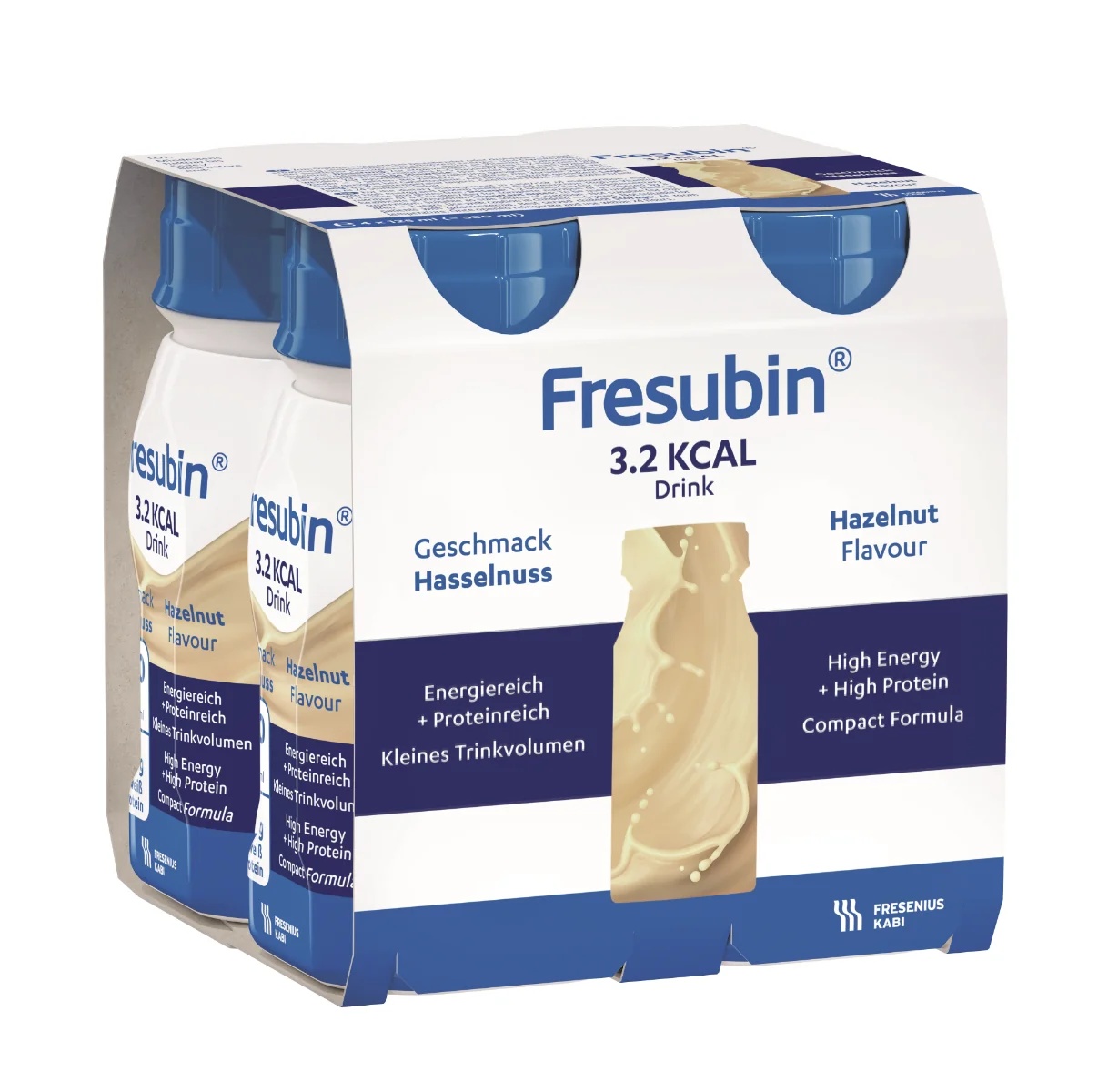 FRESUBIN Fresubin Bebida de avellana de 3,2 kcal 4 x 125 ml Malnutrición