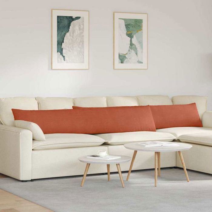 Sofakissen – VIDAXL – 200 x 40 cm – Cord – Rechteckig – Abnehmbare Bezüge