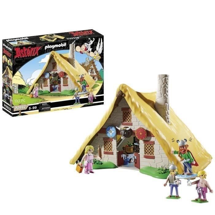 PLAYMOBIL 70932 Asterix, Vitalstatistix's Hut, Figures, 110 pieces, Ages 5+