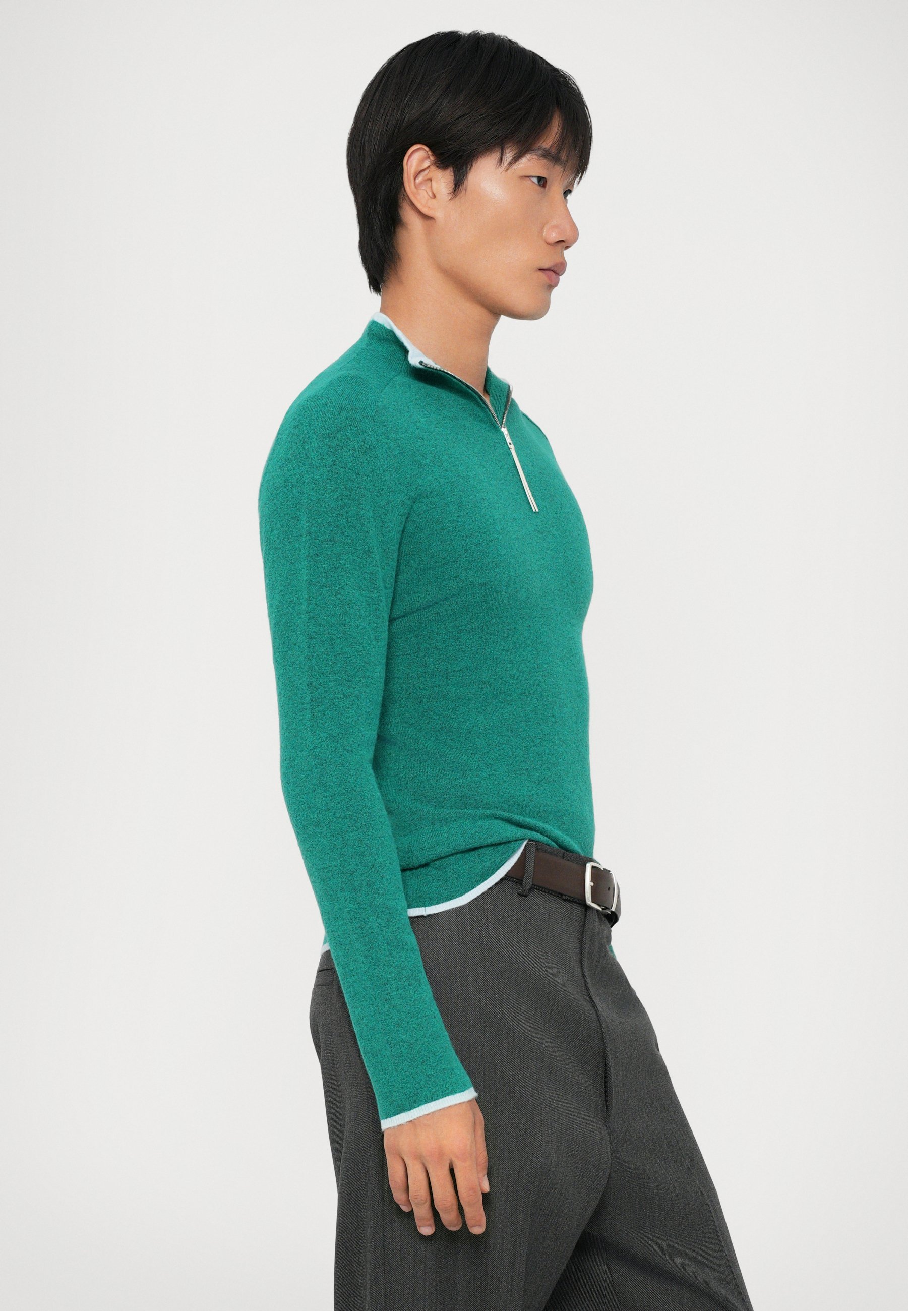 Sunnei aansluitende trui met lange mouwen, unisex - groen